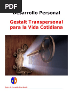 Dossier Desarrollo Personal y Gestalt para La Vida Cotidiana