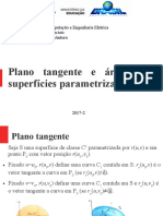 Plano Tangente e Área de Superfície PDF