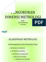 Pengukuran Dimensi Metrologi