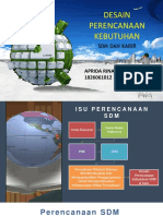 Desain Perencanaan Kebutuhan SDM Dan Karir