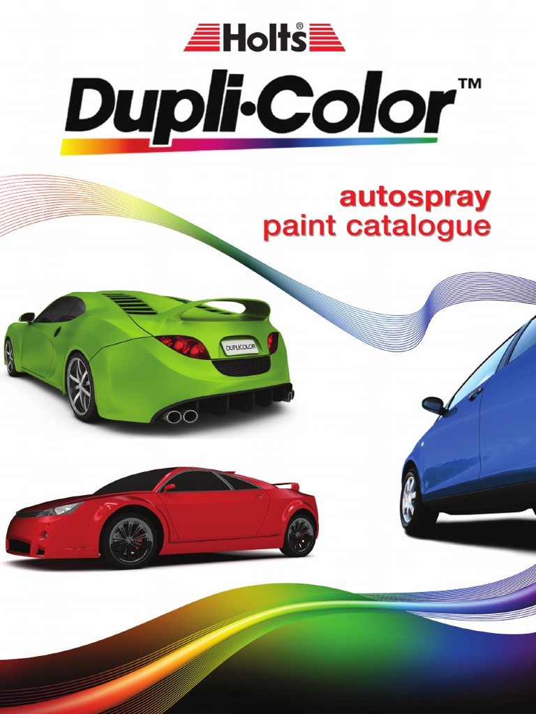 Duplicolor Paint Color Chart