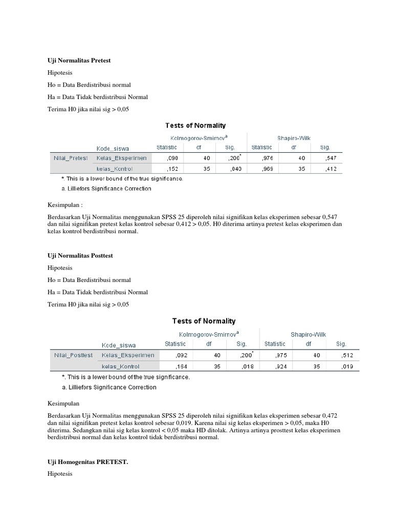 Contoh Soal Pretest Dan Posttest Matematika Contoh Soal