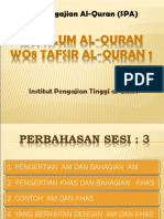 Ulum Quran 1 - Sesi 3