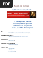 Índice Por Autores - Alexandria Catolica