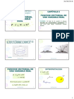 Función Vectorial de Una Variable Real