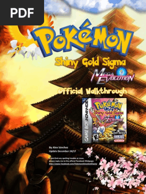 Pokemon Shiny Gold Map