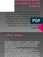 Esquema Cultural de Género y Sexualidad en La Vida Cotidiana