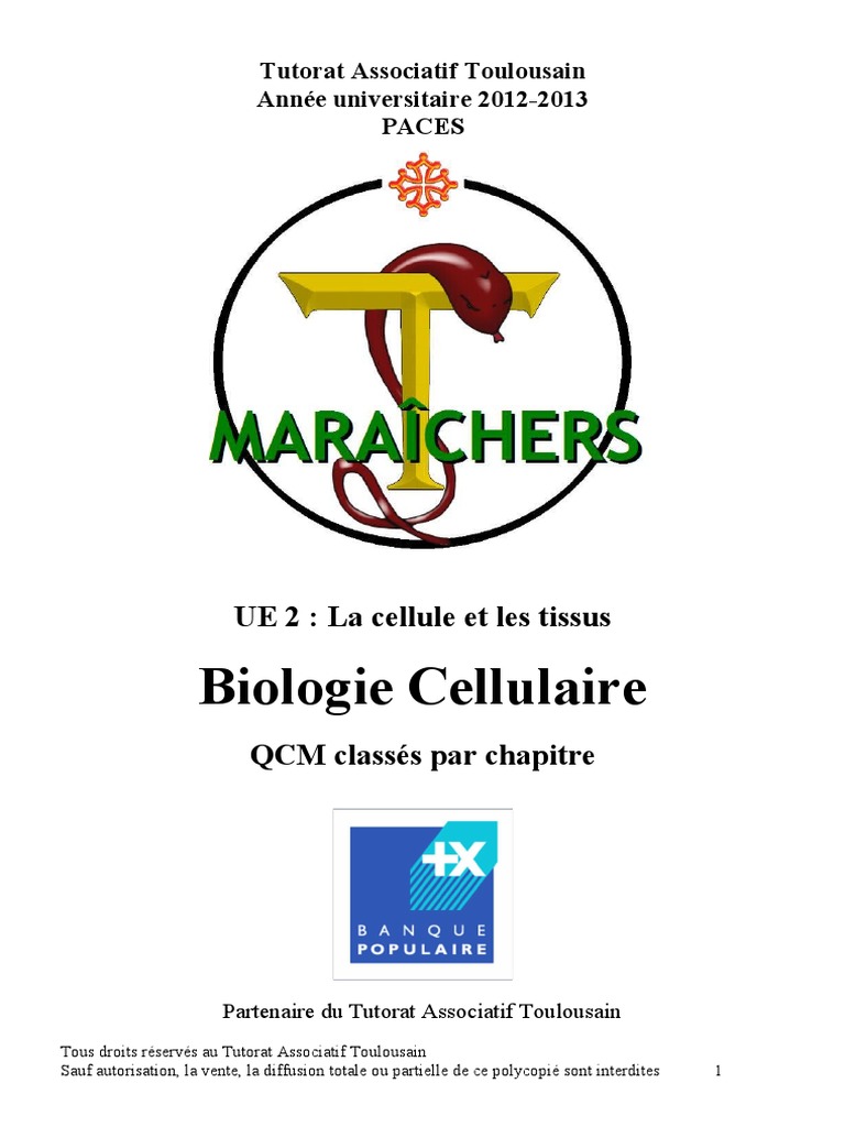 récepteurs à actvité enzymatique - Biologie cellulaire - Tutorat Associatif  Toulousain