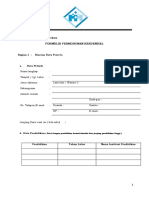 Form 1 Permohonan Kredensial (Umum)