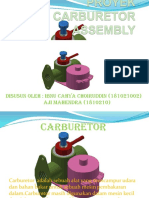 Proyek Carburetor Assembly