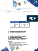 Modelos de programación dinámica para problemas de producción y transporte