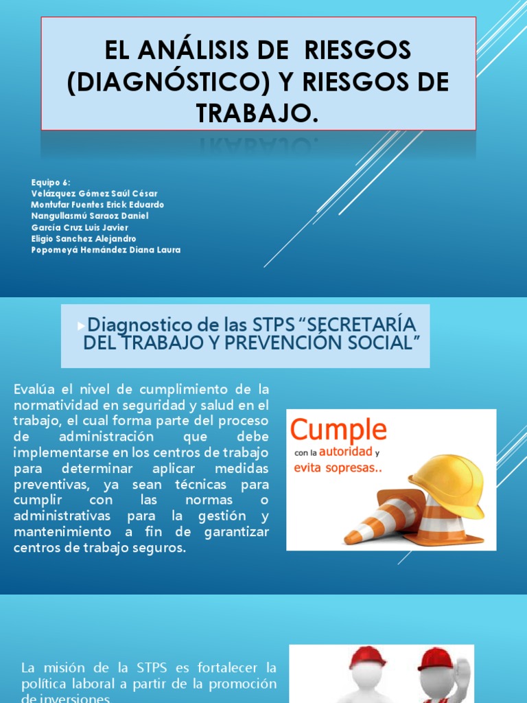 Análisis de Riesgos Laborales y Prevención | PDF | Seguridad y salud ...