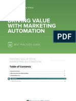 Driving Value With Marketing Automation Best Practices Guide