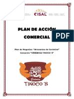 Plan de Accion Comercial - Artesanias de Cerámica