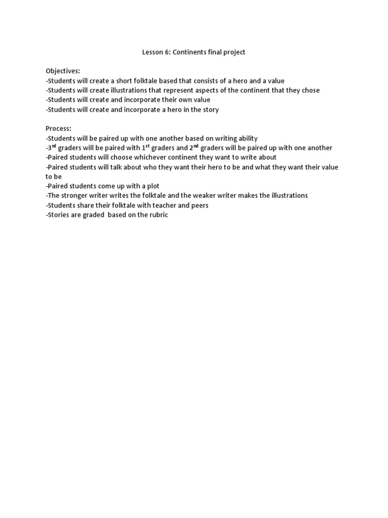 Lesson 6 | PDF