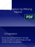 Ortograpiya NG Wikang Filipino