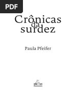 Crônicas Da Surdez
