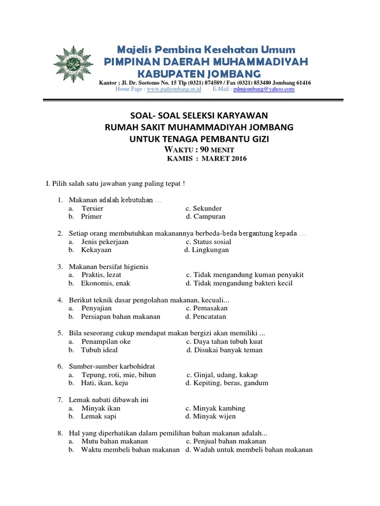 SOAL TES TATA BOGA 2016 new.docx