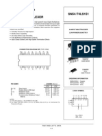 8-Input Multiplexer Selects One of Eight Inputs