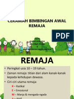 Ceramah Bimbingan Awal Remaja