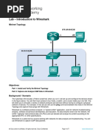 4.1.2.10 Lab - Introduction to Wireshark