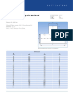 90° T-Pieces, Galvanised: Duct Systems