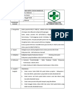 SOP (BLM, Kebijakan) Pengisian Kartu Status KB