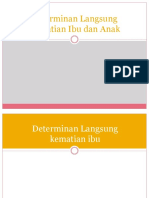 Kelompok 5 - Determinan Langsung Kematian Ibu Dan Anak