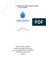 12, SM, Agus Daman, Hapzi Ali, Porter Five Competitiveness Force Model, BCG Matrix , Universitas Mercu Buana, 2018