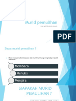 Pemulihan Khas Murid Pemulihan