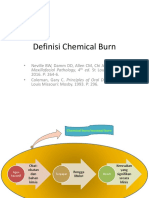Definisi Chemical Burn