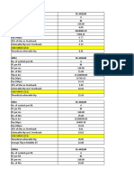 THP Calculation