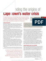 Understanding The Origins Of: Cape Town's Water Crisis