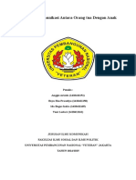 Hubungan Komunikasi Orang Tua Dengan Ana