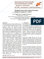 Vehicles Awake Routing Protocol With Analysis Determine Knowledge Perception For VANET