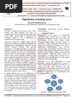 Digitalization in Banking Sector