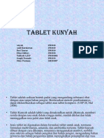 Tablet Kunyah