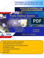 PA System 