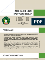 Interaksi Obat Imunosupresan