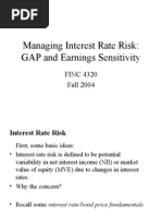 Download 11-Managing Interest Rate Risk GAP by Nongnectar Namwhan SN39506451 doc pdf