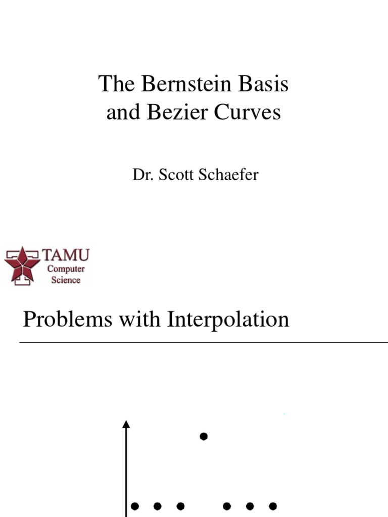 Bernstein Polynomials and Bezier Curves | PDF | Interpolation ...