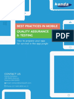 Best Practices in Mobile Quality Assurance and Testing PDF