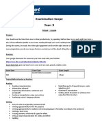 Year 9 English End of Term 1 Scope Sheet Updated Nov 2017