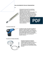 Tipos de Termometros