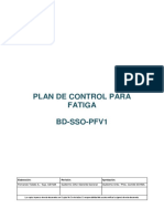 Plan de Control de Fatiga