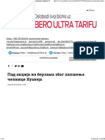 Политика Online - Пад акција на берзама због хапшења челнице Хуавеја PDF