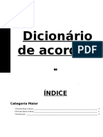 Dicionário de Acordes - Catálogo Pessoal