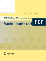 (Springer Series in Computational Mathematics 27) Richard S. Varga (Auth.) - Matrix Iterative Analysis - Springer-Verlag Berlin Heidelberg (2000)