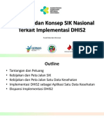 Kebijakan Dan Konsep Sik Nasional Terkait Implementasi Dhis2