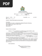 Modelo Ofício Para Solicitação de Transporte
